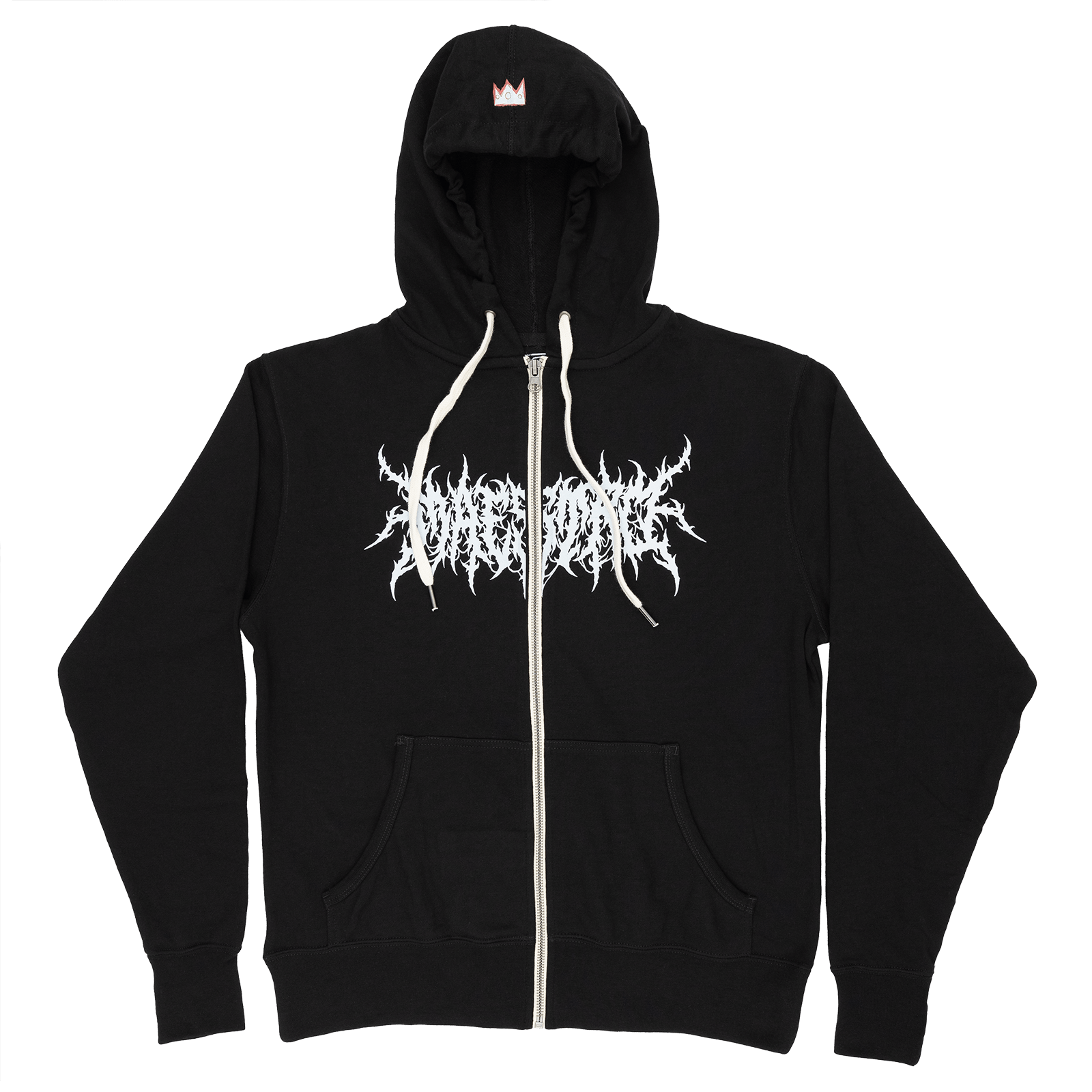Throwback Scene Zip Hoodie w/ Thumb Holes - Maestro Society