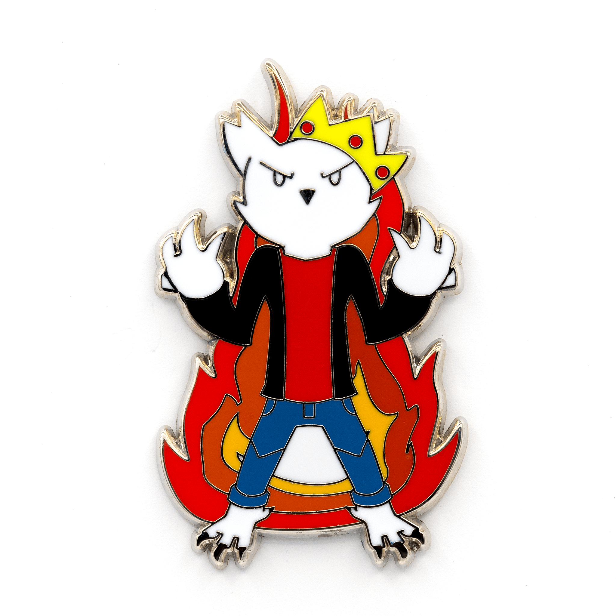 Ozzy Flames Pin - Maestro Society