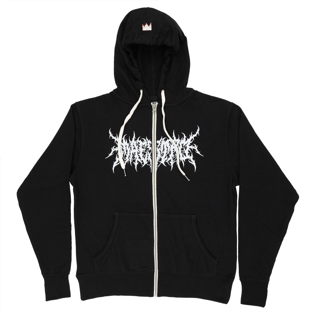 Throwback Scene Zip Hoodie w/ Thumb Holes - Maestro Society