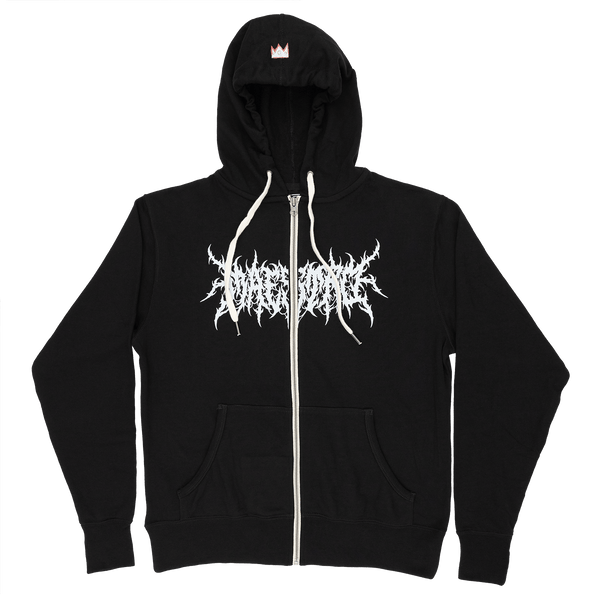Throwback Scene Zip Hoodie w/ Thumb Holes