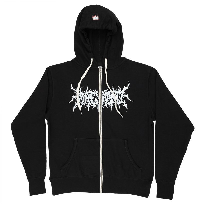 Throwback Scene Zip Hoodie w/ Thumb Holes